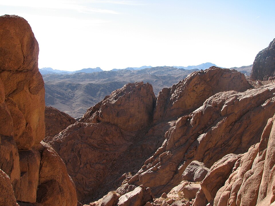 Na Synaju o poranku.